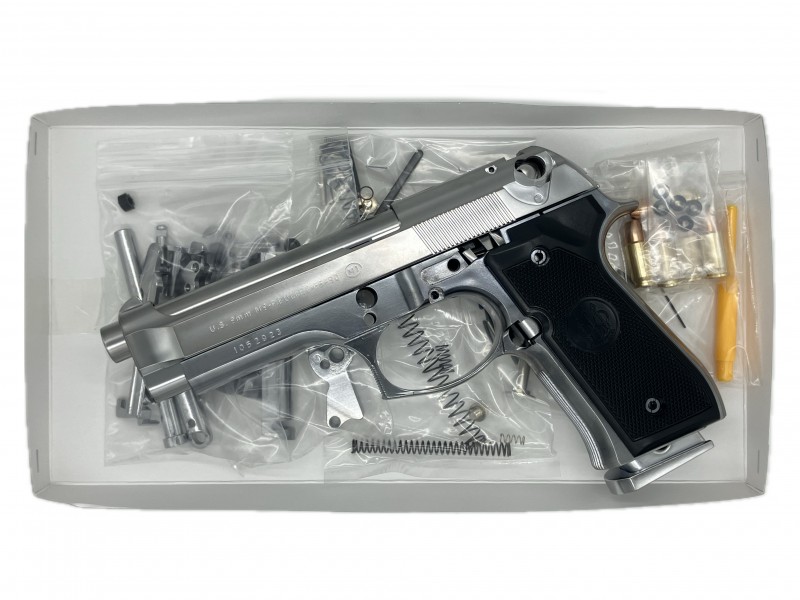 マルシン製モデルガンm9シルバー マルシン] M9 シルバーABS モデルガン完成品 (中古)｜エアガン.jp