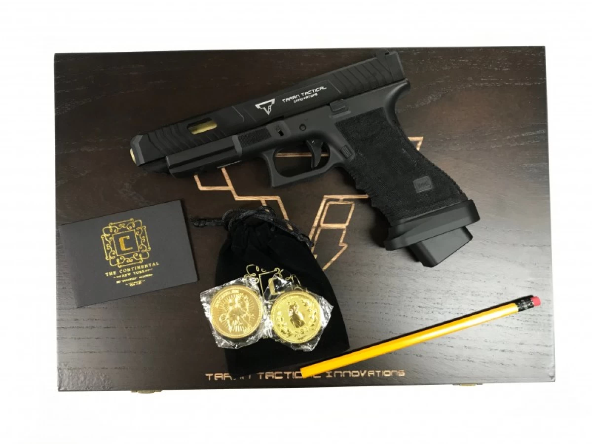 ジョンウイック　パラベラム　カスタムガスガン ガスガン DOUBLEBELL TTI グロック34 カスタム ジョンウィック