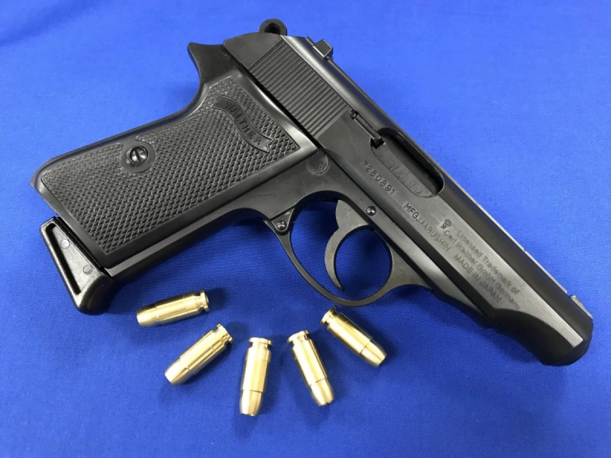 モデルガン完成品 マルシン ワルサーPP X-PFC マットブラックABS 2025年生産モデル【発売前商品：9月以降発売予定】