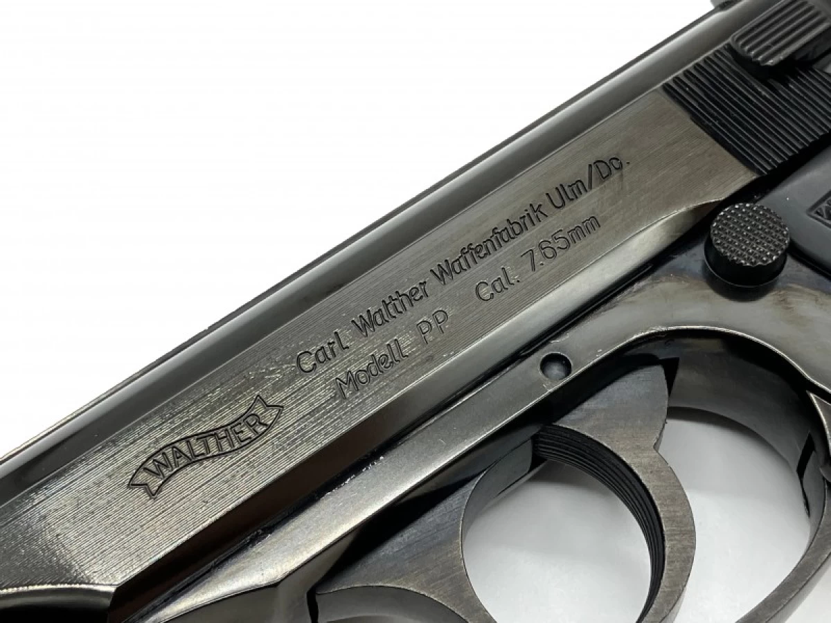 モデルガン完成品 マルシン ワルサーPP X-PFC WディープブラックABS 2025年生産モデル【発売前商品：9月以降発売予定】