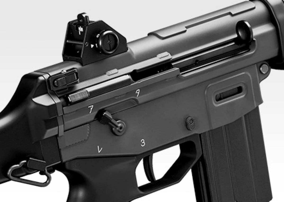 89式小銃折り曲げ式 ガスブロ マガジン無し コッキングハンドル破損 L.A.ホビーショップ / ガスブローバック : 89式小銃 (折曲銃床型