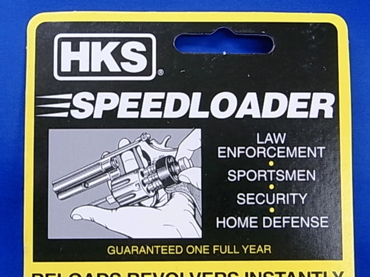 HKS リボルバー スピードローダー 10-A (S&W Kフレーム シリーズ用)【小型郵便発送OK!】