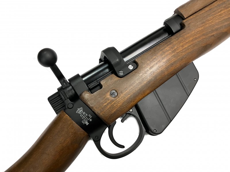 エアーガン DOUBLEBELL Lee-Enfield リー エンフィールド No1 Mk III カート排莢式エアーコッキング リアルウッドストック