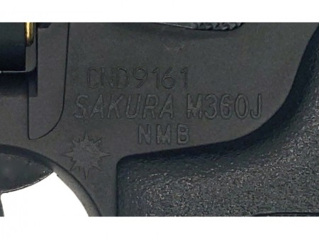 ガスガン タナカ S&W M360J “SAKURA” 海上保安庁モデル ヘビーウェイト【予約商品:6月中旬ごろ発売予定】