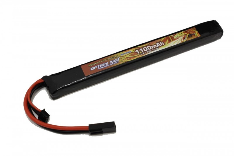 オプションNo.1 マッチドLi-Poバッテリー BIG POWER LIPO 1100mAh 11.1V【GB-0025M】 | モデルガン・エアガンの専門店｜  NEW MGC福岡店