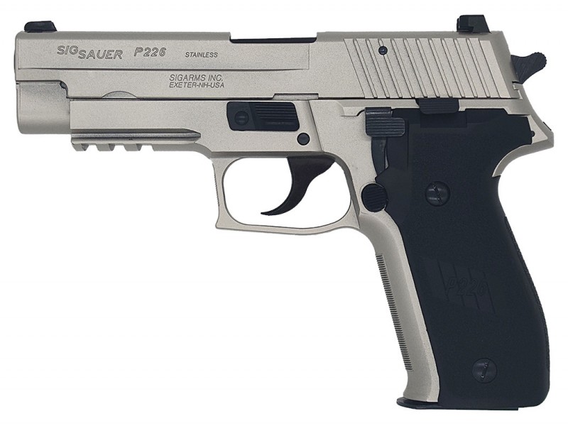 モデルガン タナカ SIG P226 レイルドフレーム エボリューション2 “Warm Silver Coating”ウォーム・シルバー・コーティング オールヘビーウェイト【予約商品:11月発売予定】