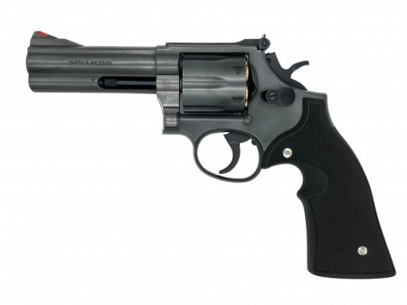 モデルガン マルシン S&W M586 4インチ DAVISタイプ プラグリップ仕様 エクセレントHW 2024年生産モデル 完成品