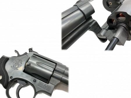 モデルガン マルシン S&W M586 4インチ DAVISタイプ プラグリップ仕様 エクセレントHW 2024年生産モデル 完成品