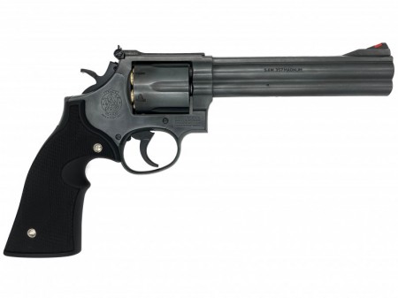 モデルガン マルシン S&W M586 6インチ DAVISタイプ プラグリップ仕様 エクセレントHW 2024年生産モデル 完成品